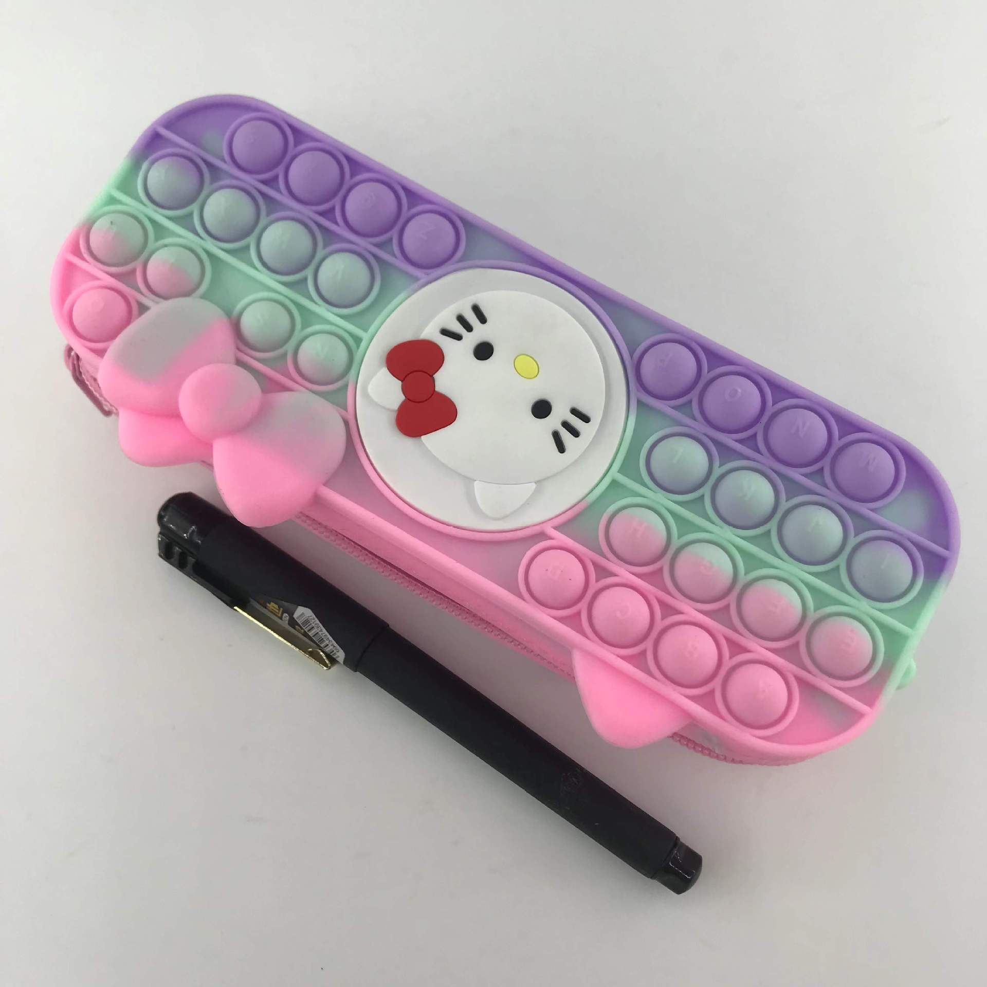 Rat Killer Pioneer New Rat Killer Pioneer Pencil Case Simple Solid Color Silicone Bubble Music Stationery Storage Bag Pencil Case Rat Killer Pioneer New Rat Killer Pioneer Pencil Case Simple Solid Color Silicone Bubble Music Stationery Storage Bag Pencil Case