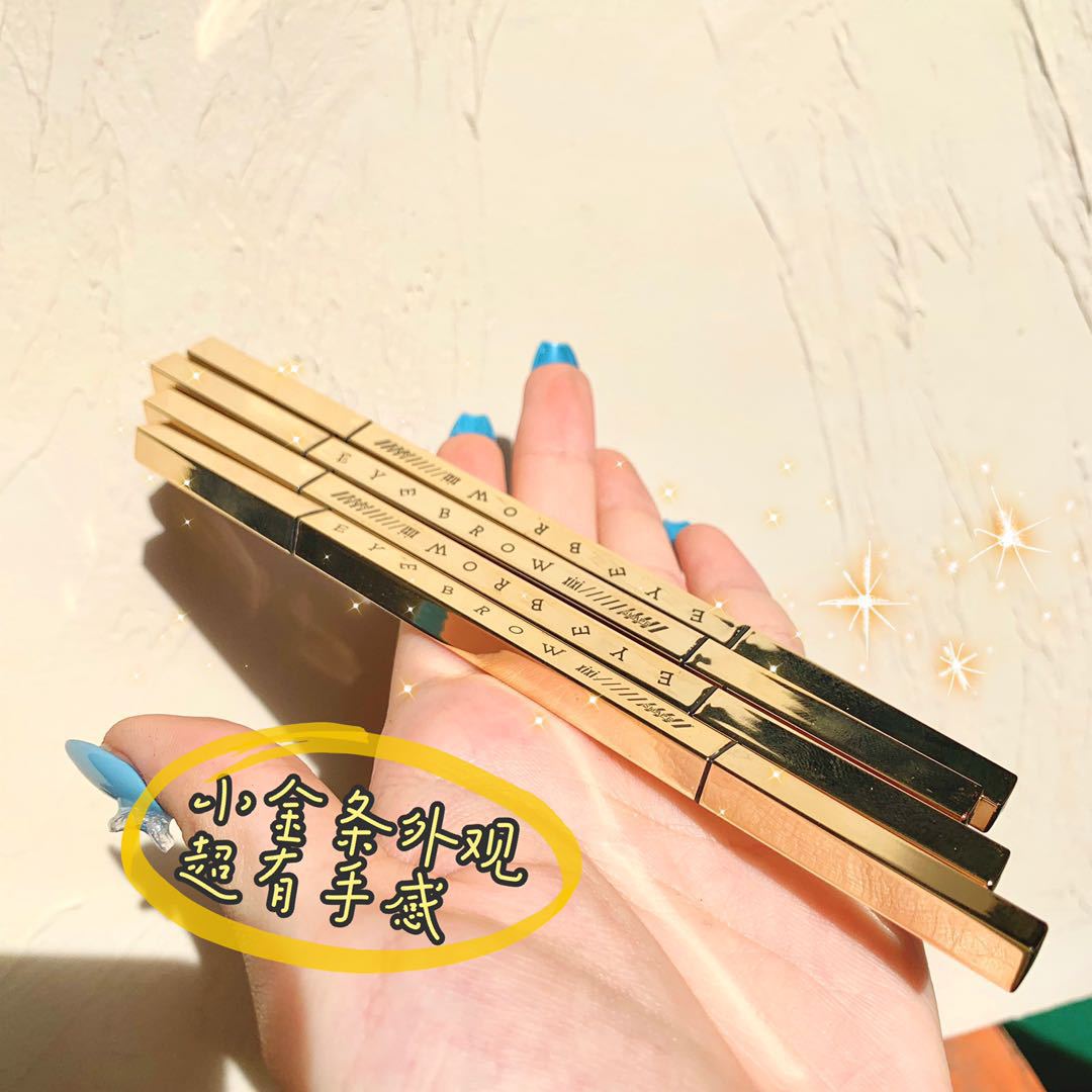 Xixi Double Head Eyebrow Pencil Natural Brown Long-Lasting Fadeless Not Smudge Beginner Beginner Internet Famous Recommended