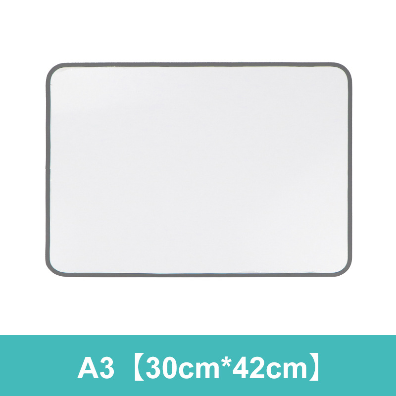 Double-Sided Magnetic Drawing Board Office Desk Surface Panel A3 Event-Recording Message-Leaving Tiny Whiteboard Home Teaching Writing Sketchpad