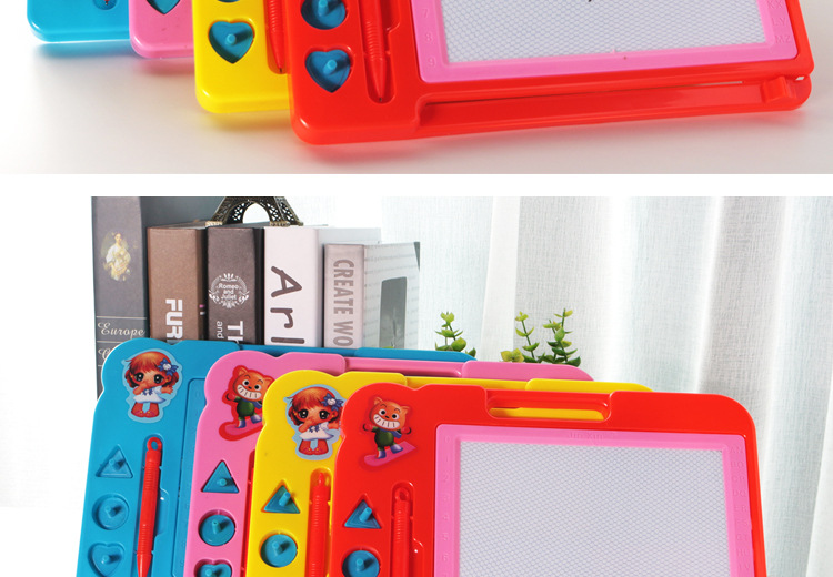 Innovative Color Magnetic Drawing Board Children Graffiti Drawing Board DIY Writing Board Children Educational Teaching Aids Wholesale