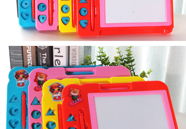 Innovative Color Magnetic Drawing Board Children Graffiti Drawing Board DIY Writing Board Children Educational Teaching Aids Wholesale
