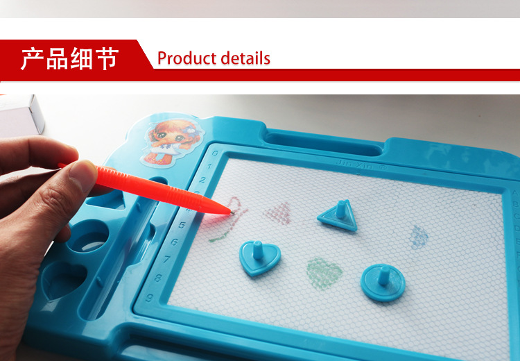 Innovative Color Magnetic Drawing Board Children Graffiti Drawing Board DIY Writing Board Children Educational Teaching Aids Wholesale
