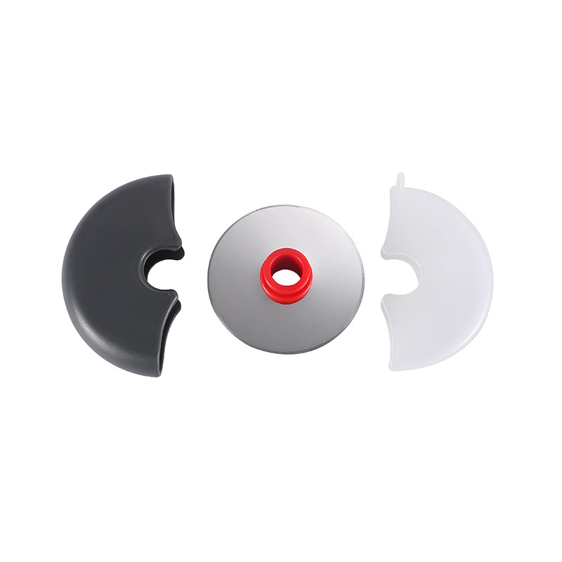 Pizza Cutter Pie Separator Removable and Washable with Protective Cover Stainless Steel Cake Paper Cutter Kitchen Tools