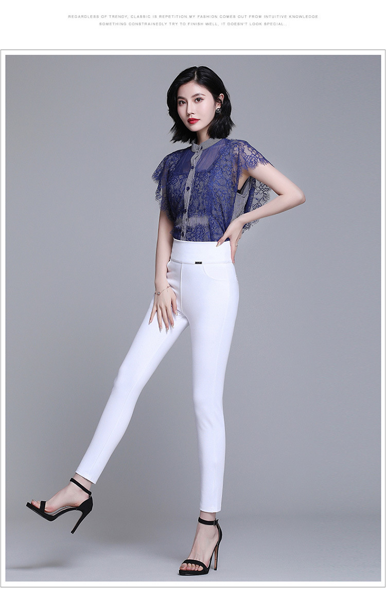 Skinny Pants Cropped Pants for Women 2021 Autumn Thin Outer Wear Leggings plus Size Plump Girls High Waist Slimming Pencil Pants Skinny Pants Cropped Pants for Women 2021 Autumn Thin Outer Wear Leggings plus Size Plump Girls High Waist Slimming Pencil Pants