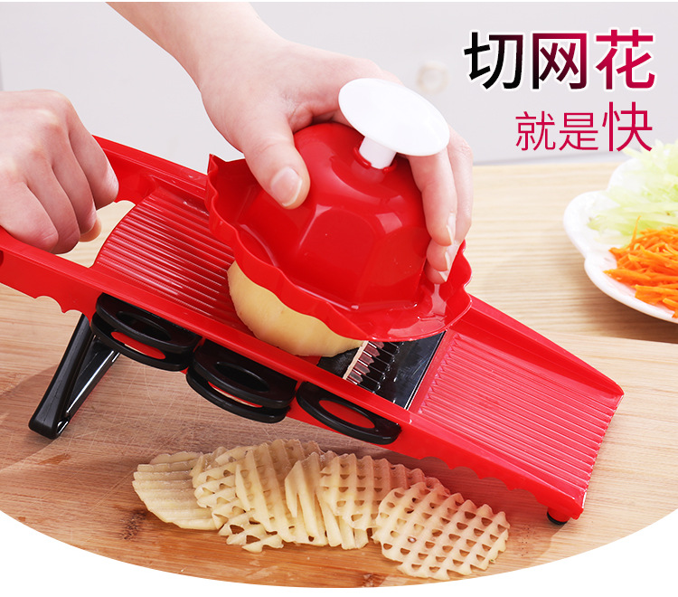 Household Potato Grater Kitchen Supplies Multifunctional Planer Tool Vegetable Cutter Carrot Grater Potato Chips Cutter
