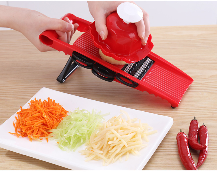 Household Potato Grater Kitchen Supplies Multifunctional Planer Tool Vegetable Cutter Carrot Grater Potato Chips Cutter