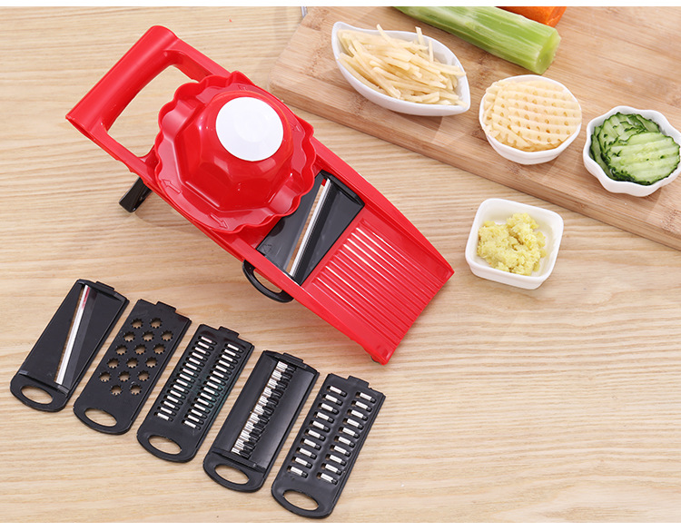 Household Potato Grater Kitchen Supplies Multifunctional Planer Tool Vegetable Cutter Carrot Grater Potato Chips Cutter