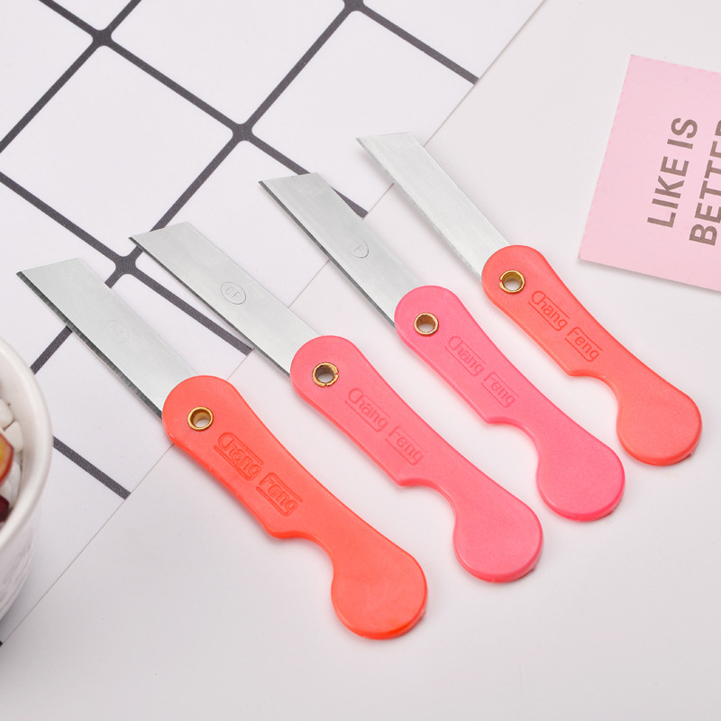 Colored Plastic Student Sharpen Your Pencil Knife Art Knife Handmade Paper Cutter Film Knife Wallpaper Knife Unpacking Knife
