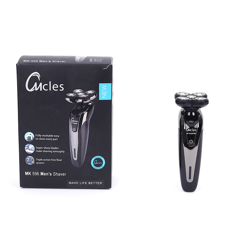 Factory Direct Sales Rechargeable Electric Shaver Smart 5 Cutter Head 4D Fully Washable Portable Men&#039;s Shaver