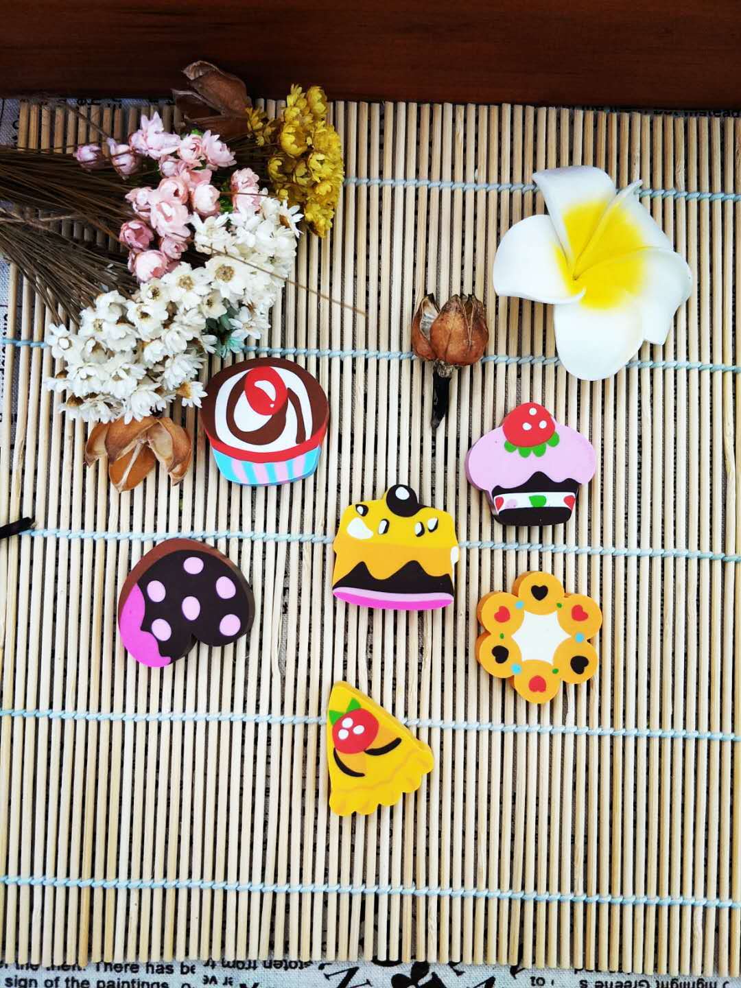 Korean Gift Box Cake Creative Eraser Cute Fashion Student Wholesale Prizes School Supplies