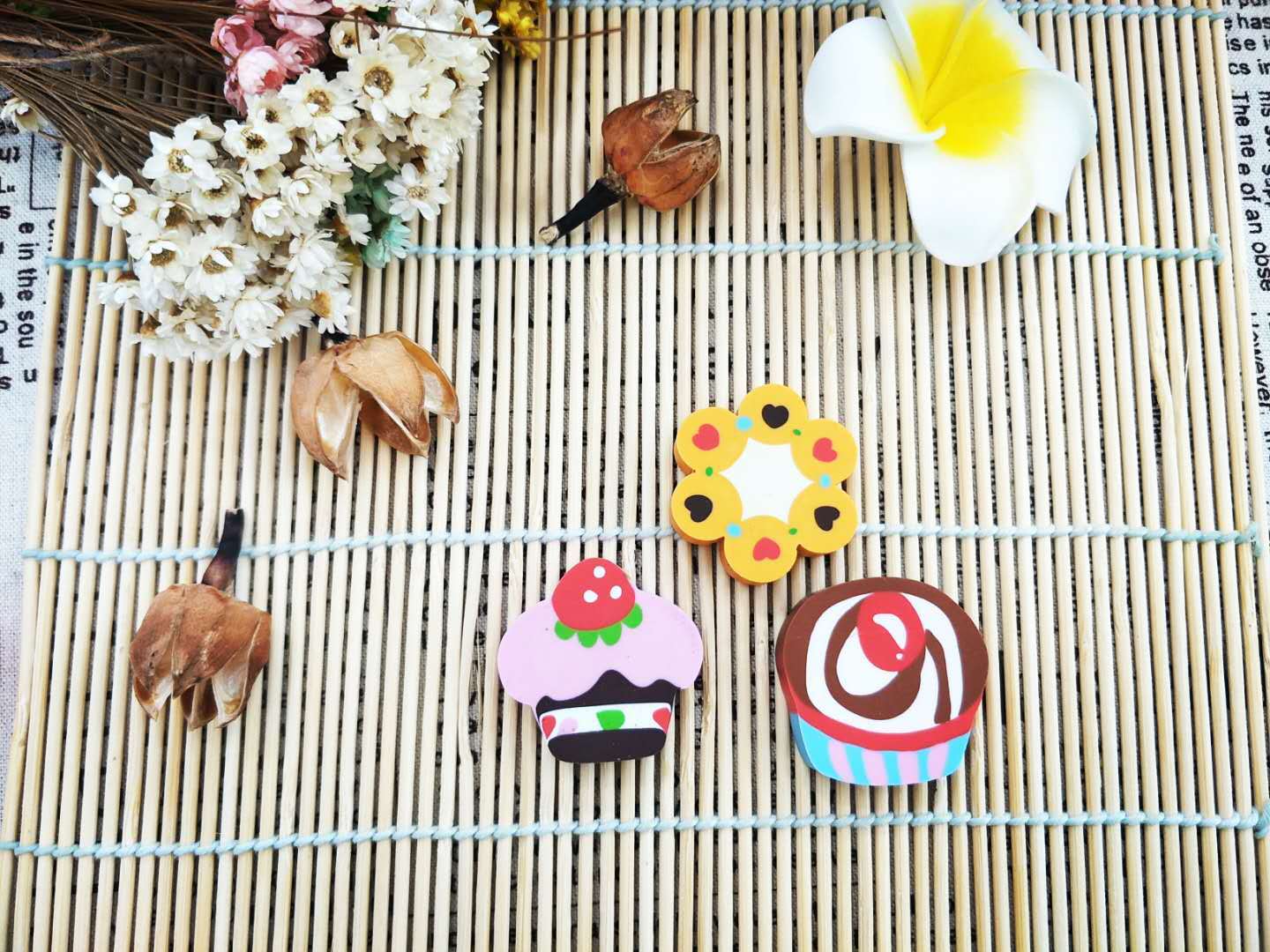 Korean Gift Box Cake Creative Eraser Cute Fashion Student Wholesale Prizes School Supplies