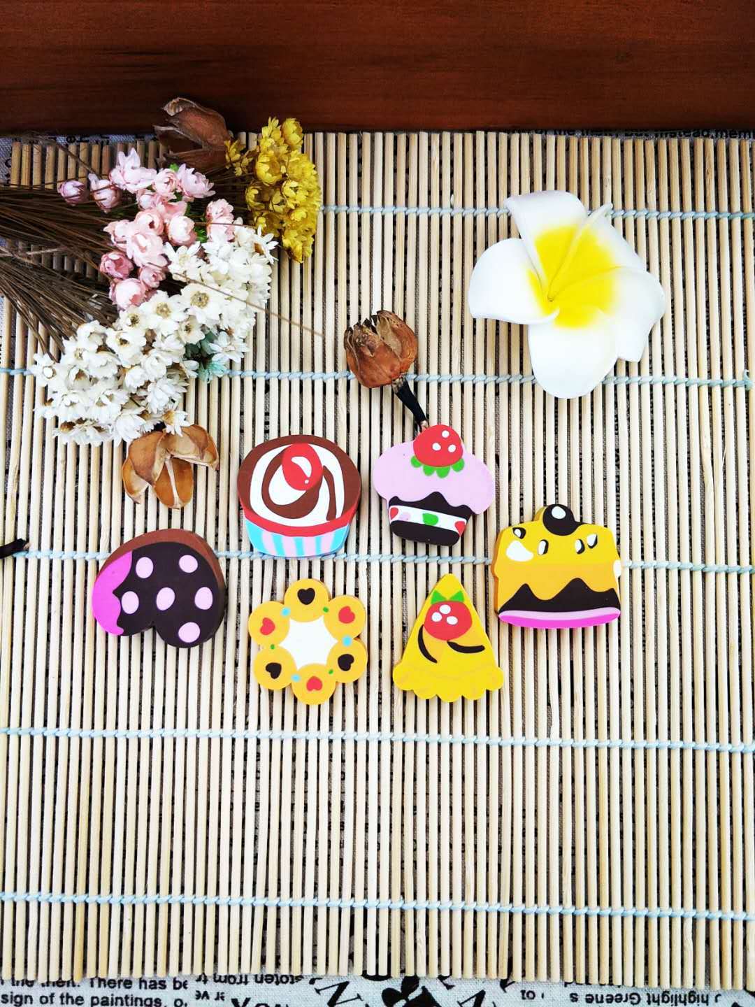 Korean Gift Box Cake Creative Eraser Cute Fashion Student Wholesale Prizes School Supplies