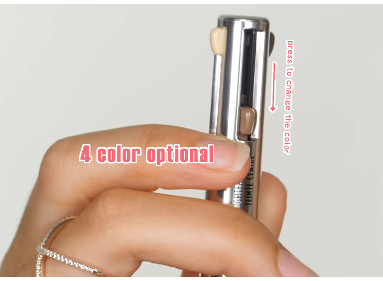 Beckisue Four-Color Rotating Ball Eyebrow Pencil Four-in-One Four-Core Eyebrow Pencil Eyebrow Pencil Beckisue Four-Color Rotating Ball Eyebrow Pencil Four-in-One Four-Core Eyebrow Pencil Eyebrow Pencil
