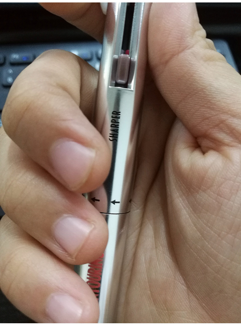 Beckisue Four-Color Rotating Ball Eyebrow Pencil Four-in-One Four-Core Eyebrow Pencil Eyebrow Pencil Beckisue Four-Color Rotating Ball Eyebrow Pencil Four-in-One Four-Core Eyebrow Pencil Eyebrow Pencil
