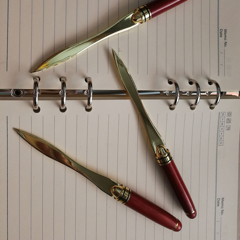 Rosewood Paper Cutter Wood Letter Opener Company School Practical Business Activities Gift Letter Opener Customized Logo Rosewood Paper Cutter Wood Letter Opener Company School Practical Business Activities Gift Letter Opener Customized Logo