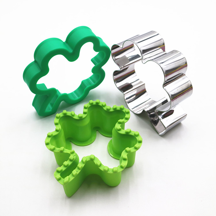 Pocket Sandwich Mold Flower-Shaped Clover Loaf Form Dumpling Mold Easter Cookie Cutter Baking Mold