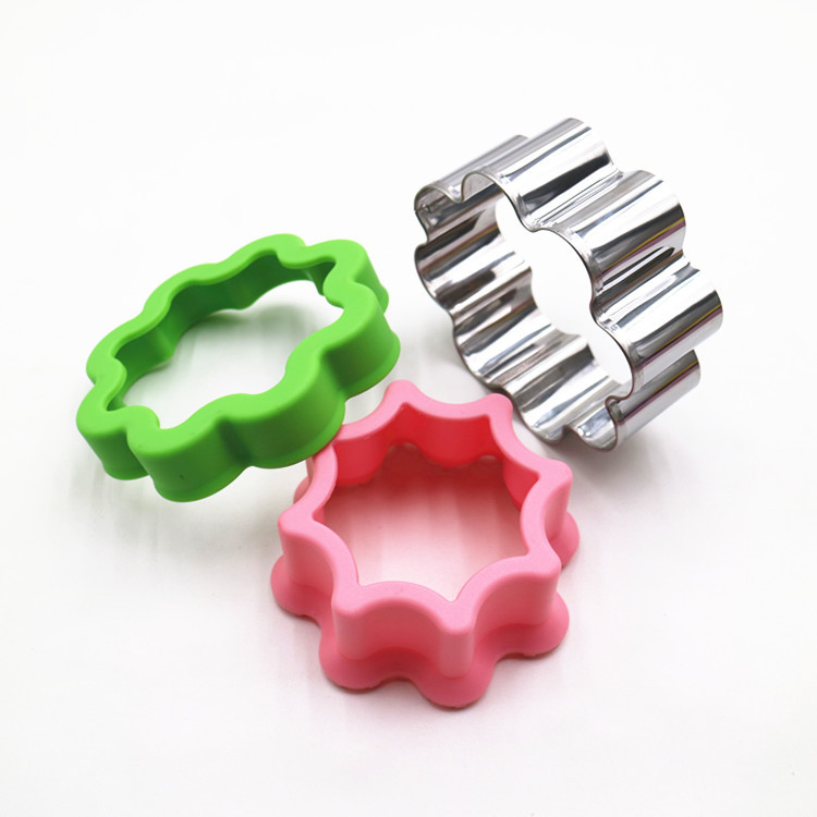 Pocket Sandwich Mold Flower-Shaped Clover Loaf Form Dumpling Mold Easter Cookie Cutter Baking Mold