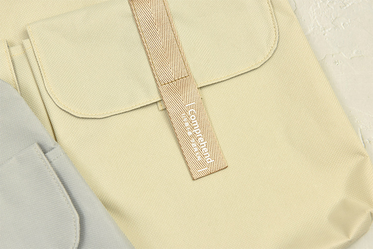 Portable Document Bag B4 Double Zipper Student Large Capacity Multi-Layer Canvas Women's Simple Portable Information Bag Wholesale