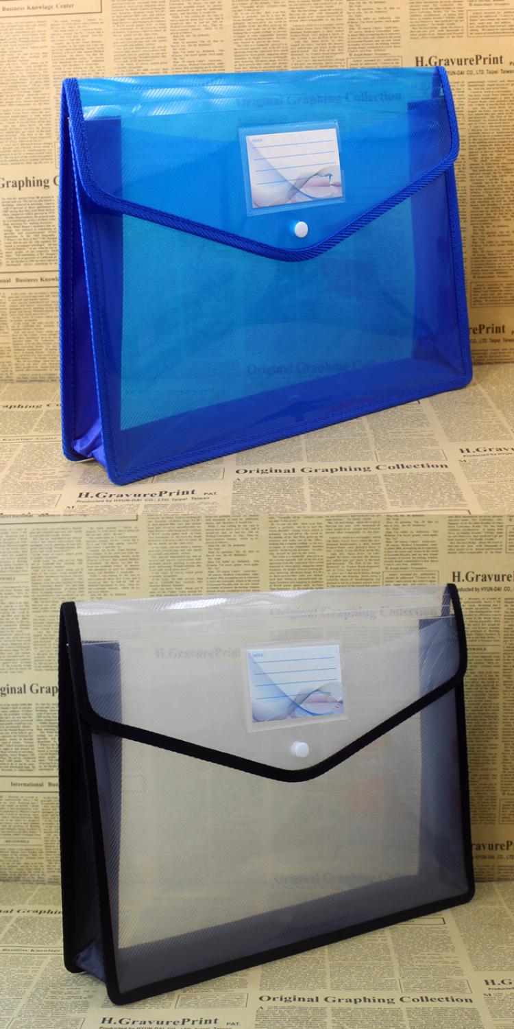 File Bag Large A4 Paper Document Storage Button Bag Student Book Paper Classified Packet Large Capacity Information Bag Transparent File Bag Large A4 Paper Document Storage Button Bag Student Book Paper Classified Packet Large Capacity Information Bag Transparent
