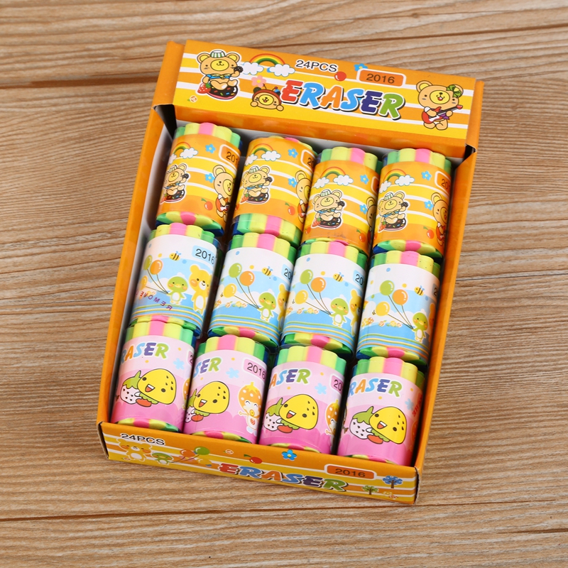 Students color eraser creative rubber color eraser for eraser.