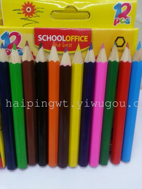 12 short of Aspen poplar marker marker level Rod wood colored pencil pencils of color