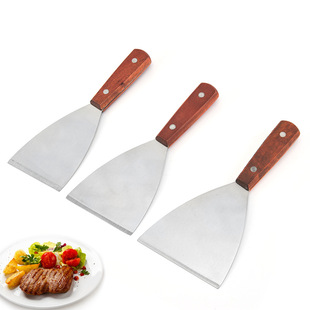 Wood Handle Flour Cutter Stainless Steel Dough Scraper Dough Cutting Rice Noodles Scraper Baking Tool Customizable Wood Handle Flour Cutter Stainless Steel Dough Scraper Dough Cutting Rice Noodles Scraper Baking Tool Customizable