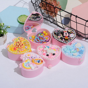 Double-Layer Stationery Box Children Cream Glue Handmade DIY Pencil Box Material Package Primary School Boys And Girls Birthday Gift