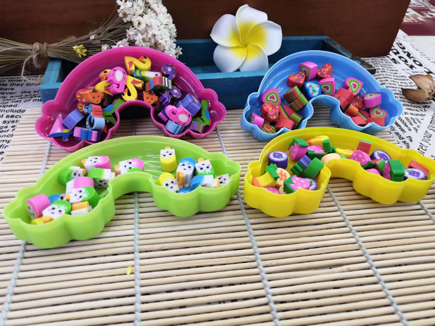 Creative Cute Cartoon Mini Rainbow Boxed Eraser Student School Supplies Eraser Factory Direct Sales Creative Cute Cartoon Mini Rainbow Boxed Eraser Student School Supplies Eraser Factory Direct Sales