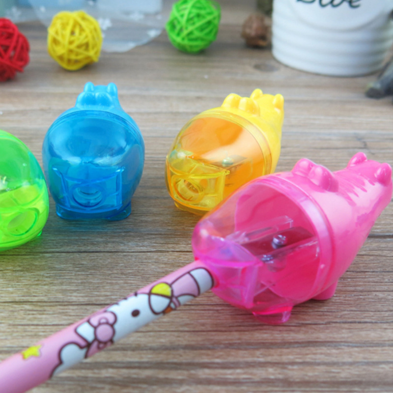  creative crocodile pencil sharpener plastic children pencil sharpener stationery shop hot selling pencil sharpener