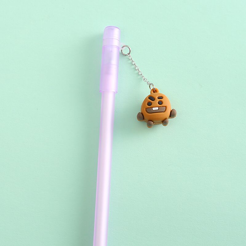 Creative New Cute Animal Pendant Transparent Color Rod Gel Pen Girl Heart Pendant Water-Based Paint Pen Student Pen Creative New Cute Animal Pendant Transparent Color Rod Gel Pen Girl Heart Pendant Water-Based Paint Pen Student Pen