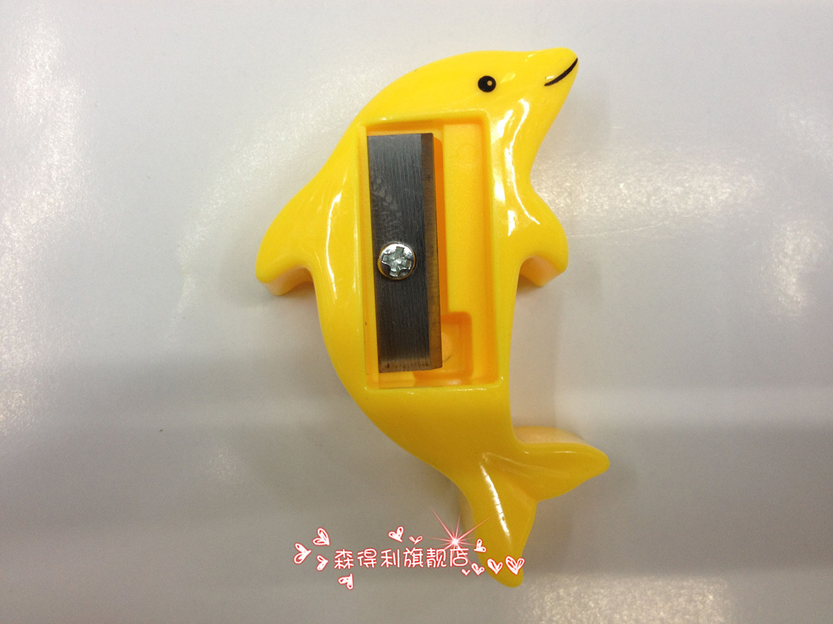 Dolphin sharpener pencil sharpener student cartoon animal pencil sharpener Dolphin sharpener pencil sharpener student cartoon animal pencil sharpener
