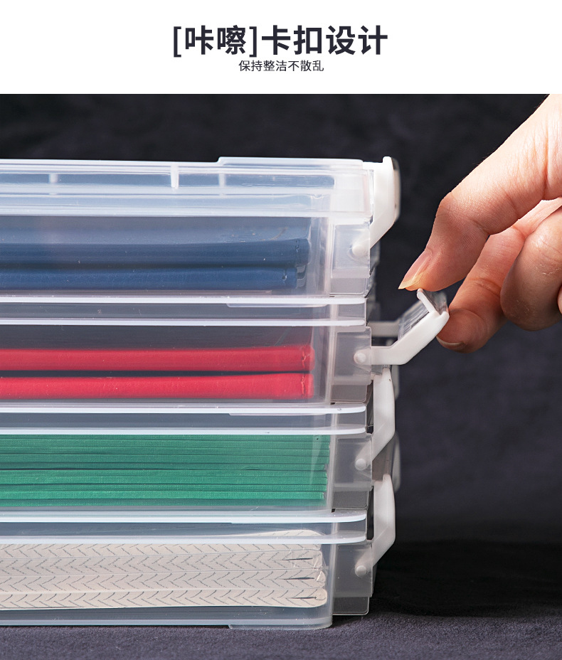 Household Certificate Storage Bag and Storage Box A4 Transparent File Box Put Important Documents Household Register Box Information Organizing Folders Household Certificate Storage Bag and Storage Box A4 Transparent File Box Put Important Documents Household Register Box Information Organizing Folders