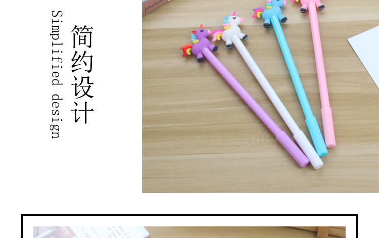 Japanese and Korean Creative New Creative Stationery Rainbow Unicorn Gel Pen Learning Stationery Wholesale Customizable Logo Japanese and Korean Creative New Creative Stationery Rainbow Unicorn Gel Pen Learning Stationery Wholesale Customizable Logo