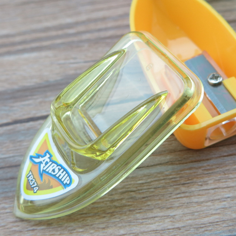 Yacht style pencil sharpener stationery shop sells students stationery single hole pencil sharpener