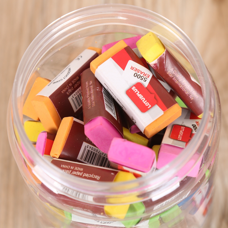 Bottle rubber cute rubber eraser Korean stationery for primary school students.