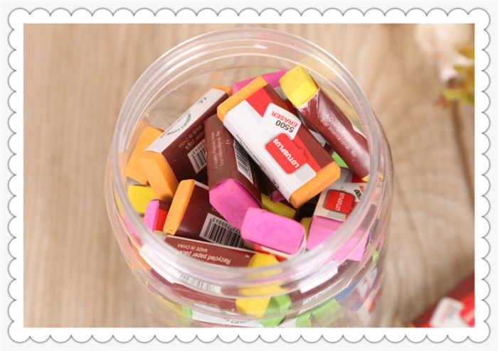Bottle rubber cute rubber eraser Korean stationery for primary school students.