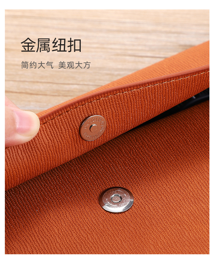 File Bag A4 File Package Information Bag Large Capacity Magnetic Snap Simple Waterproof Business Office Storage Bag Printable Logo File Bag A4 File Package Information Bag Large Capacity Magnetic Snap Simple Waterproof Business Office Storage Bag Printable Logo