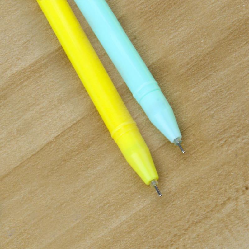 Factory Direct Sales Creative Cartoon Potted Gel Pen Black Ink Pen Signature Pen Student Prize Gel Pen Stationery Wholesale