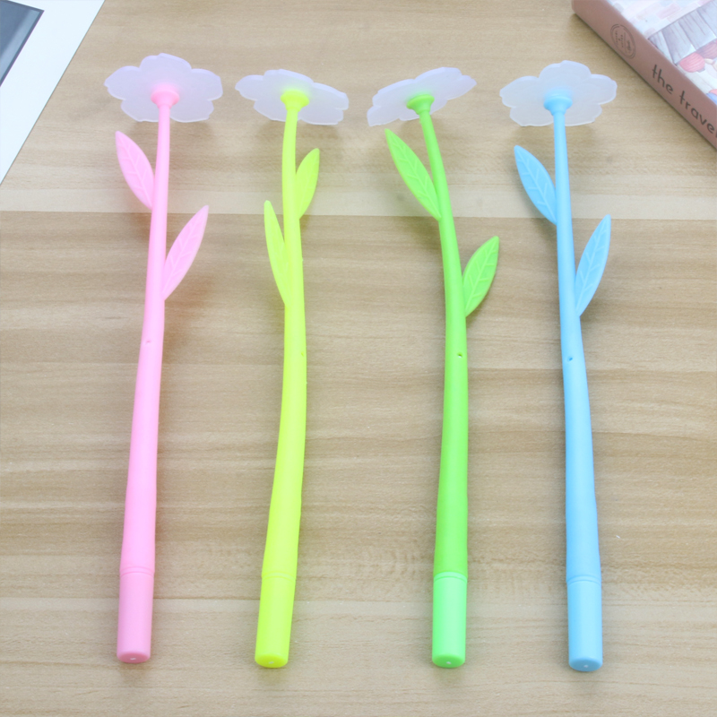 Creative New Sun Color-Changing Flowers Gel Pen Trending on TikTok Brush High-Grade Decompression Color Changing Gel Pen