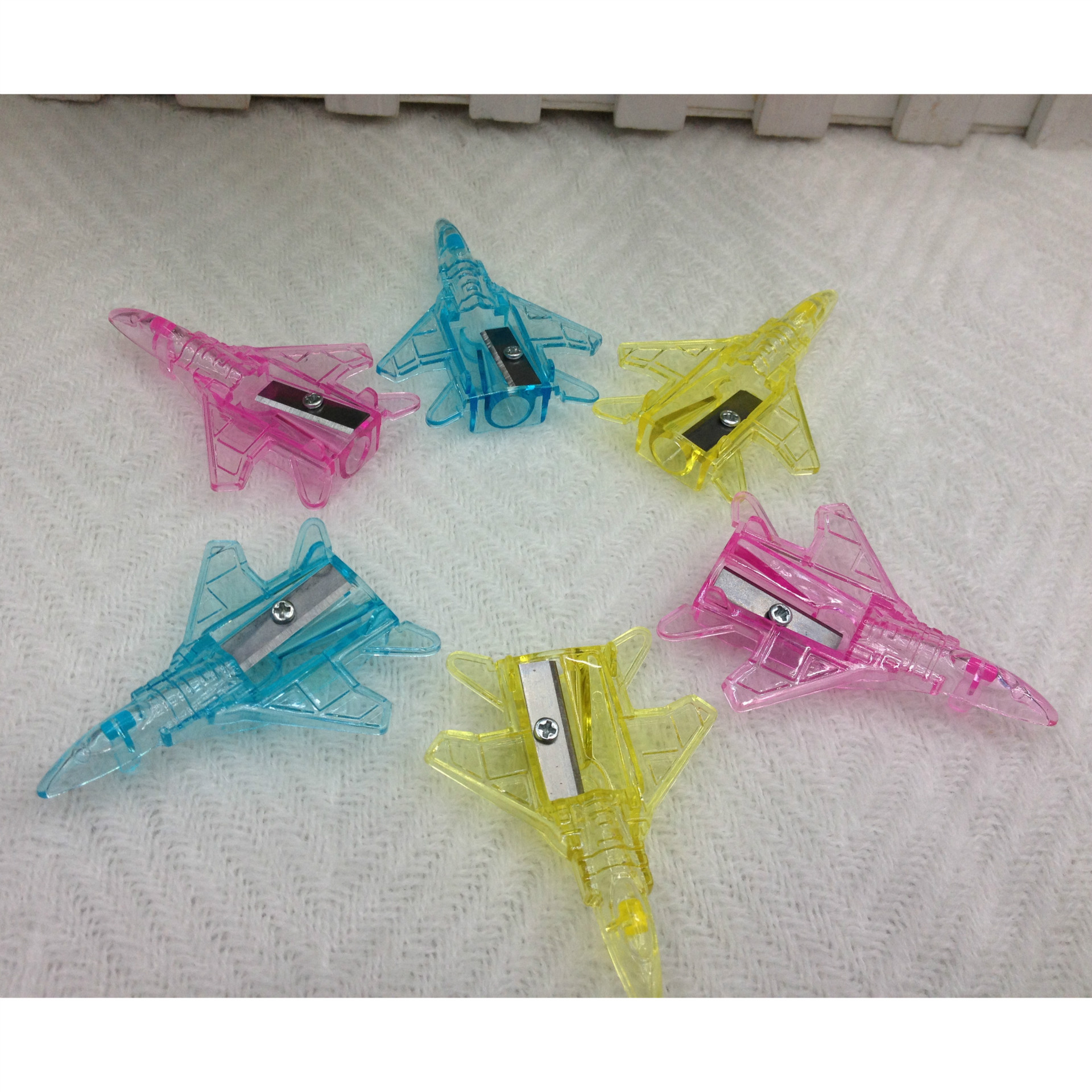 Aircraft sharpener cartoon sharpener pencil sharpener model aircraft sharpener