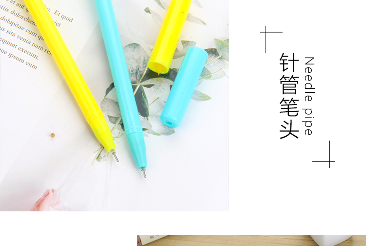 Korean Creative New Card Color Hair Unicorn Black Gel Pen Student Studying Stationery Wholesale Customizable Korean Creative New Card Color Hair Unicorn Black Gel Pen Student Studying Stationery Wholesale Customizable