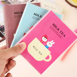 Korean Style Student Cute A4 Test Paper File Bag Fresh Floral Transparent Folder Snap Information Bag Office Supplies