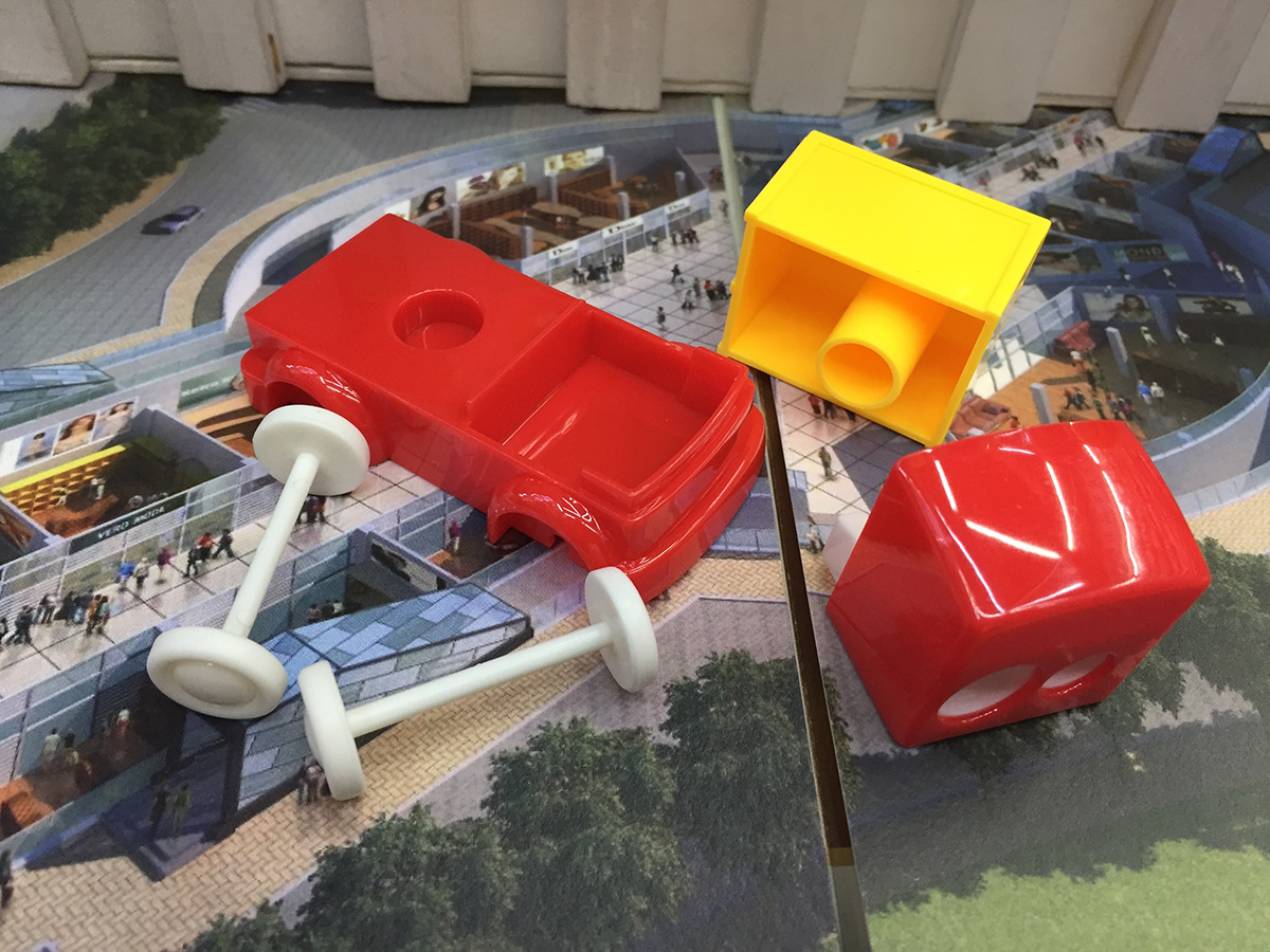 Cartoon DIY brick van car pencil sharpener with double hole pencil sharpener Cartoon DIY brick van car pencil sharpener with double hole pencil sharpener