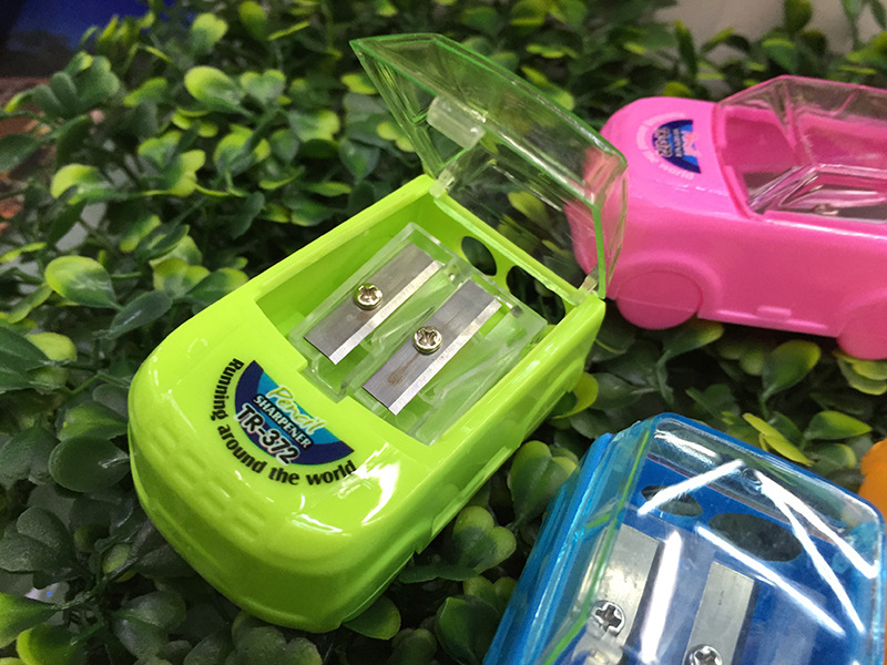 Auto style pencil sharpener double hole cuddly pencil sharpener shaver wholesale Auto style pencil sharpener double hole cuddly pencil sharpener shaver wholesale