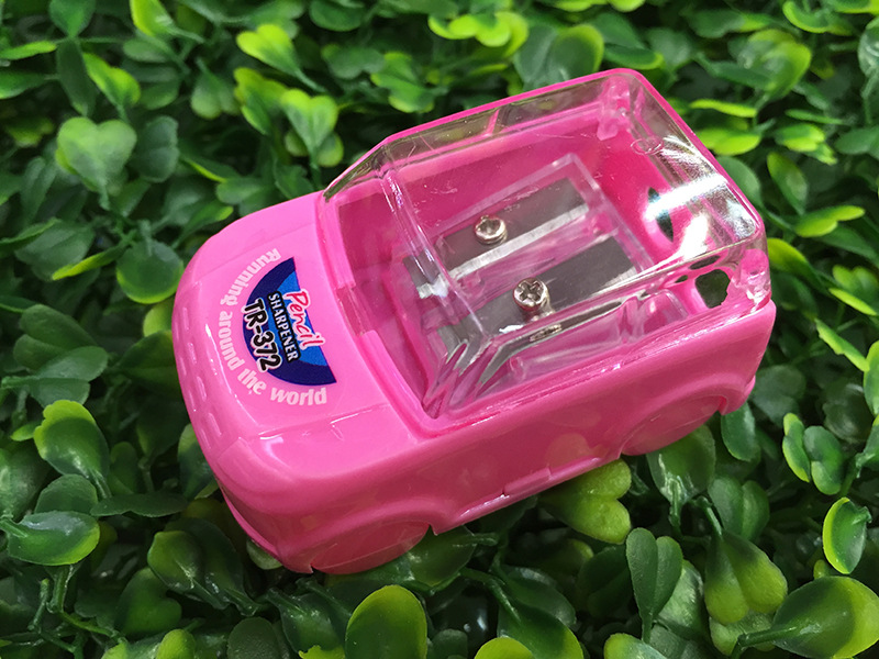 Auto style pencil sharpener double hole cuddly pencil sharpener shaver wholesale Auto style pencil sharpener double hole cuddly pencil sharpener shaver wholesale
