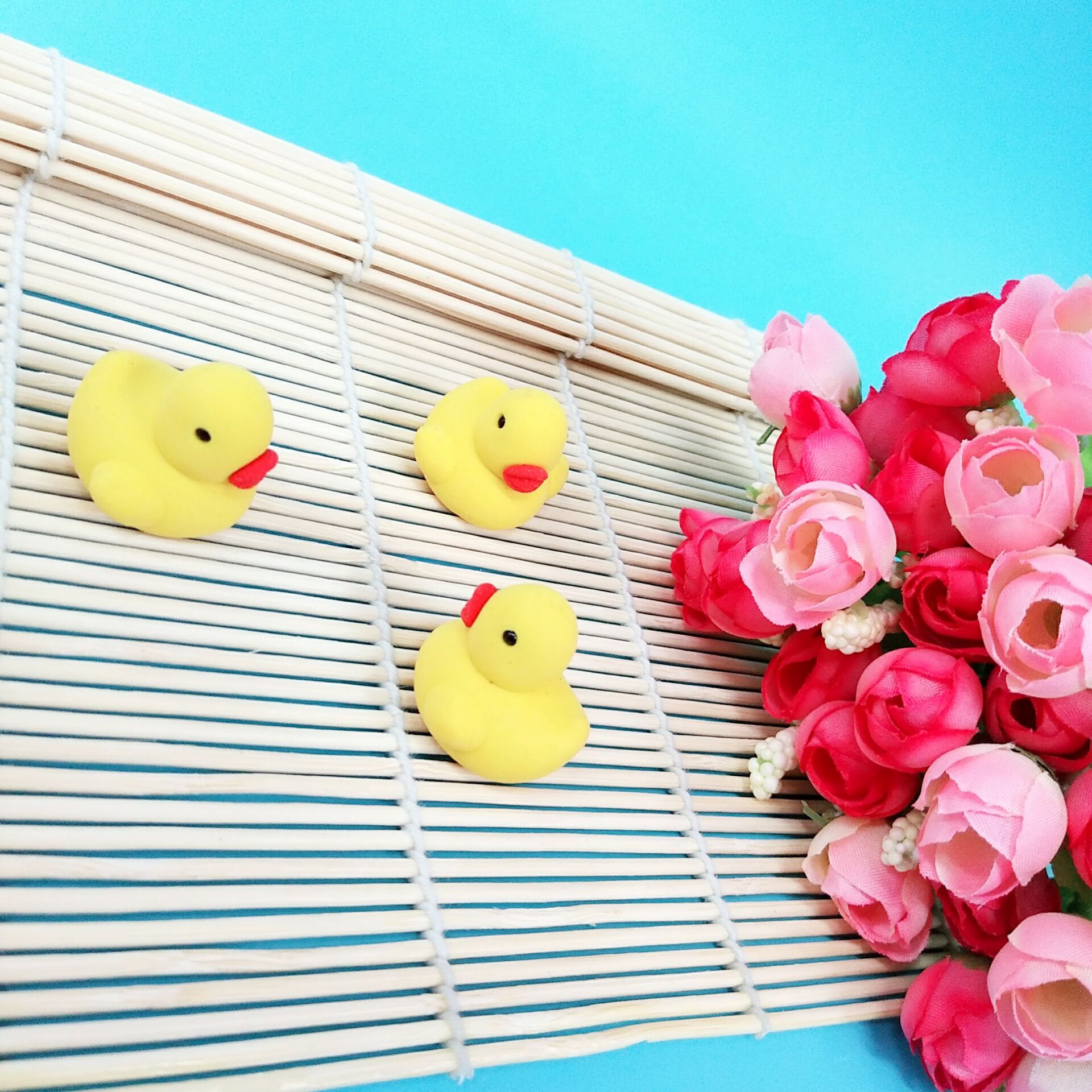Duck-shaped student eraser wholesale