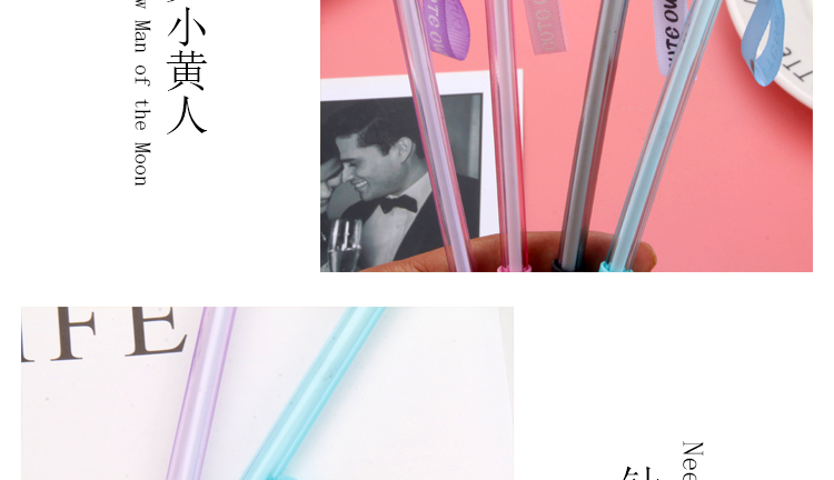 Creative New Japanese and Korean Owl Pendant Gel Pen Student Studying Stationery Wholesale Customizable Logo Creative New Japanese and Korean Owl Pendant Gel Pen Student Studying Stationery Wholesale Customizable Logo