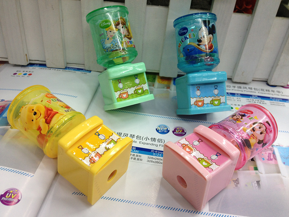 Cartoon picture pencil sharpener water dispenser style pencil sharpener students stationery pencil sharpener Cartoon picture pencil sharpener water dispenser style pencil sharpener students stationery pencil sharpener