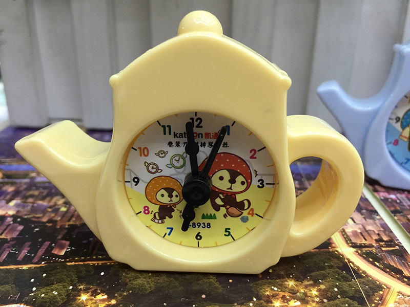 Korean Style Creative Teapot Style Pencil Sharpener Student Alarm Clock Puzzle Pencil Shapper Pencil Sharpener