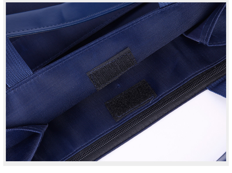 Handbag Oxford Cloth Portable File Package Conference Training Information Bag File Bag Custom Logo